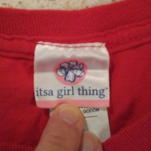 Itsa Girl Thing Christmas tee - women's small - Picture 6 of 6